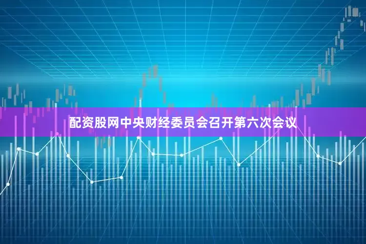 配资股网中央财经委员会召开第六次会议